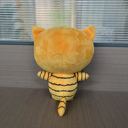 Cute Dog Man Plush Toys Yellow Lil Petey Cat Plush Soft Stuffed Cartoon   Animals Toys Gifts For Children Kids Xmas Birthday