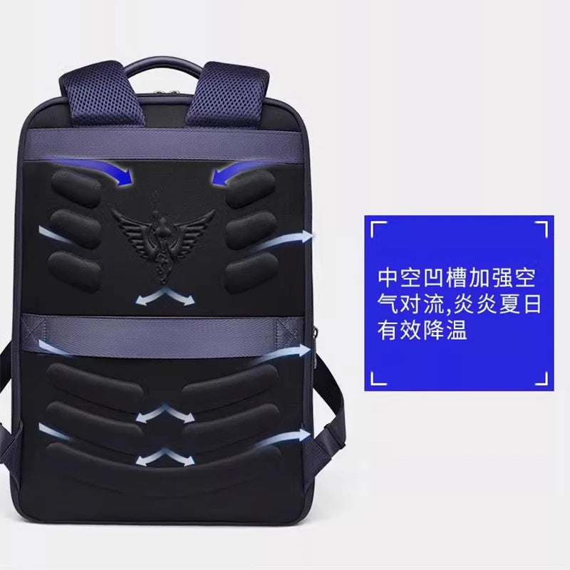 Backpack for men's computer backpack, business travel leisure backpack, large capacity business trip multifunctional men's bag