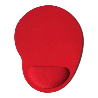 Mouse Pad with Wrist Support, Comfortable Mousepad with Smooth Wrist Rest Surface and Non-Slip PU Base for PC Laptop Office Home