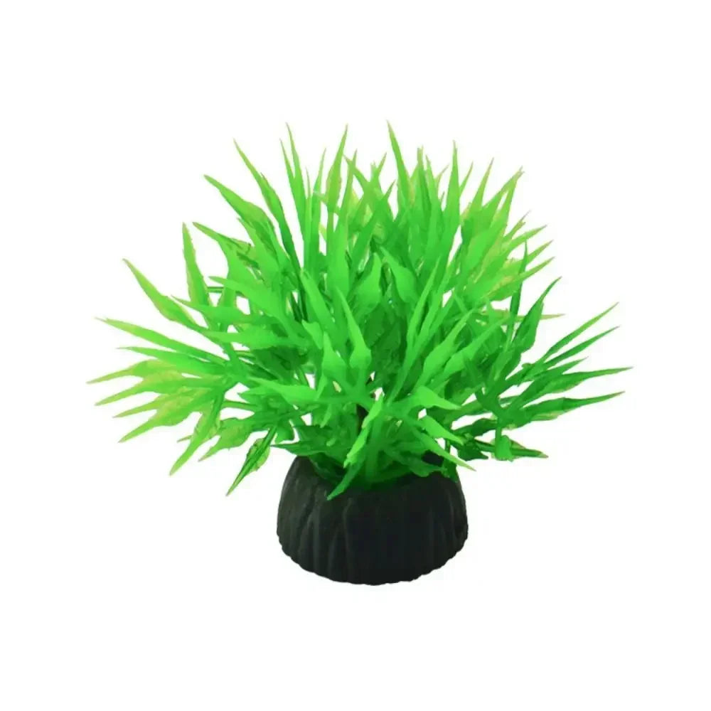 Vibrant Artificial Seaweed Aquarium Plants - Diverse & Lifelike Fish Tank Landscaping Decor