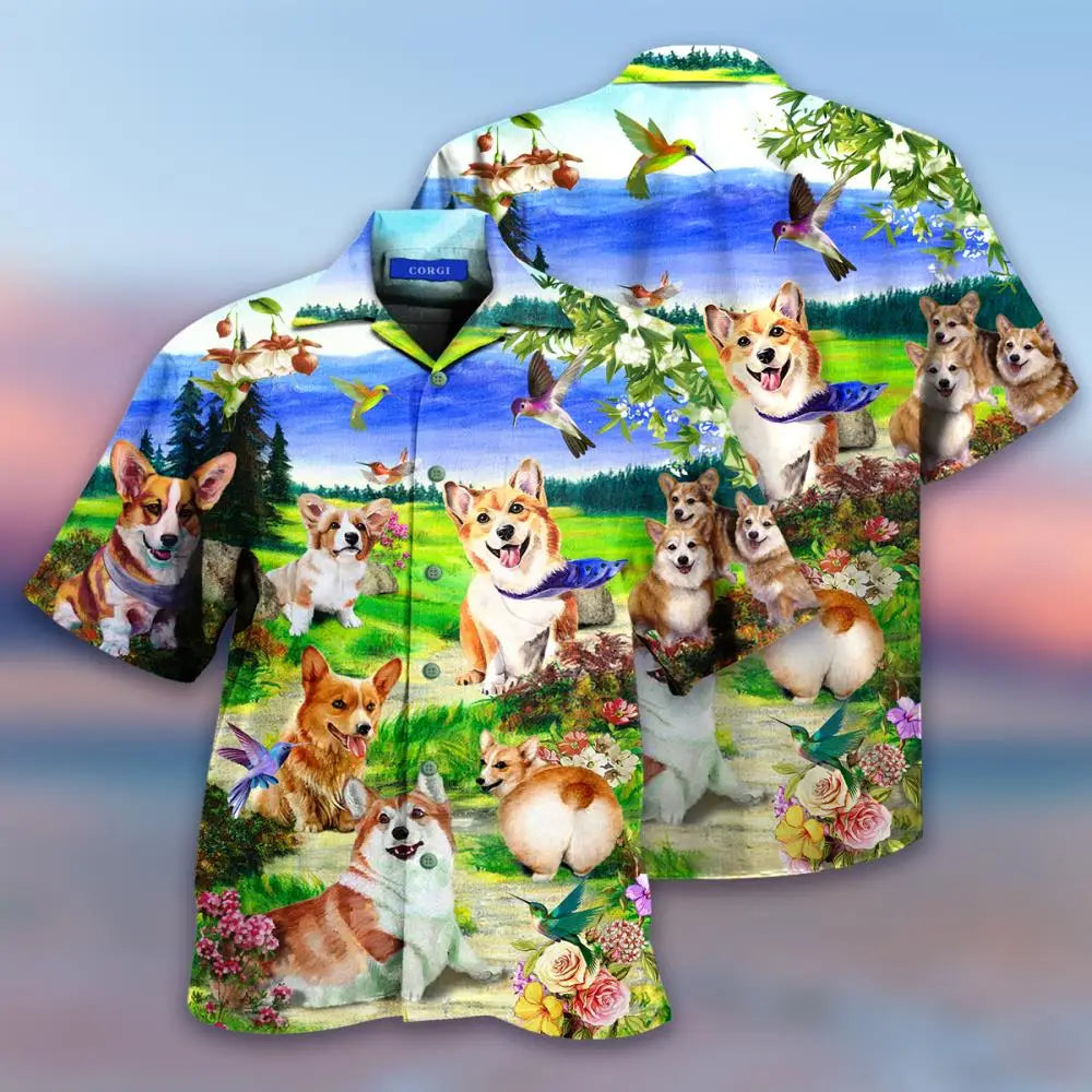 Cuba Shirts Men Women Fashion Hawaiian Casual Beach Blouse Men's Clothing Mens Vocation Lapel Floral
