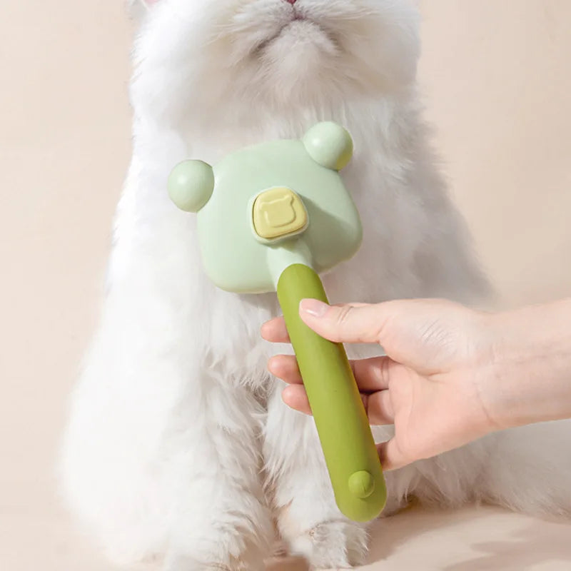 Pet Bath Cleaning Grooming Brush Floating Hair Comb Dog Relaxing Massage Grooming Comb