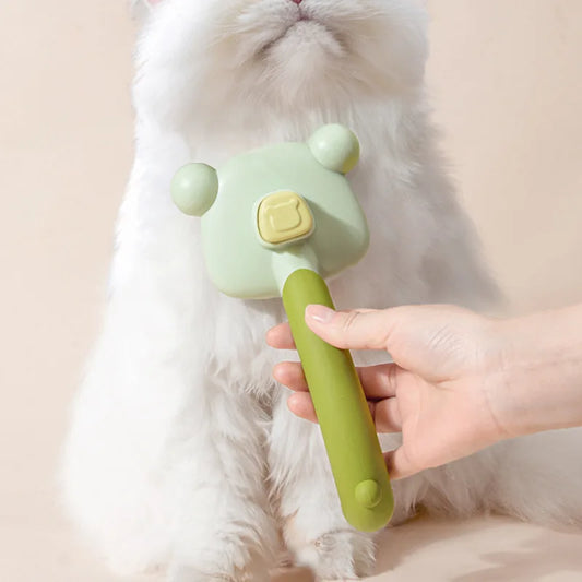 Pet Bath Cleaning Grooming Brush Floating Hair Comb Dog Relaxing Massage Grooming Comb