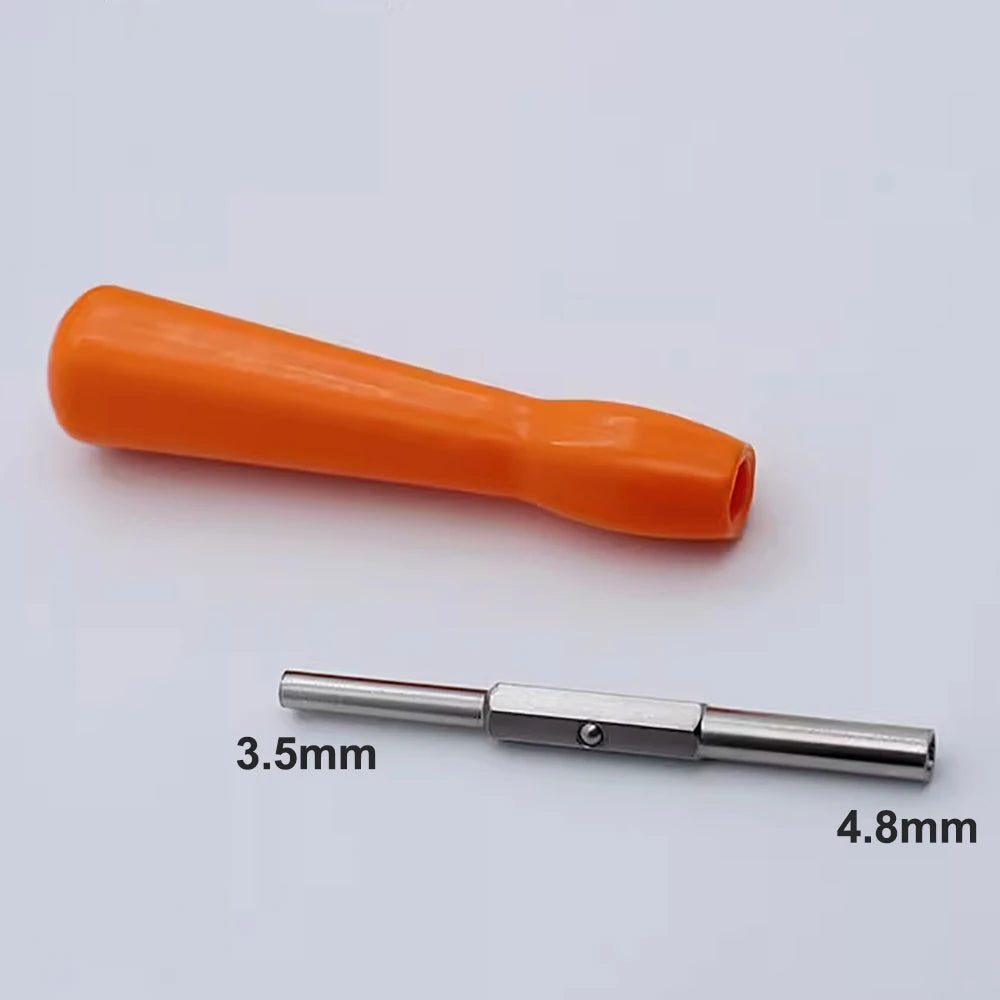 JCDScrewdriver 3.8mm 4.5mm Security Screwdriver 2 In 1 Repair Tool Gamebit For NES SNES N64 GameBoy SFC NGC Wii Screwdriver Tool