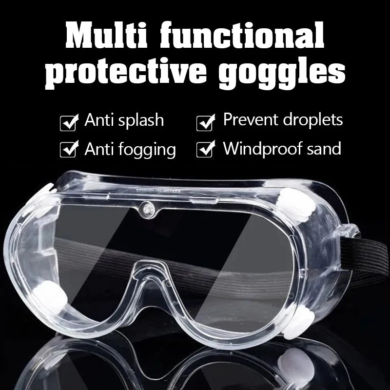 Protective Glasses Anti-splash Anti-wind Sand-dust Anti-fog Goggles Myopia Can Wear Water Festival Labor Protective Eye Mask