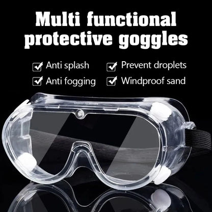 Protective Glasses Anti-splash Anti-wind Sand-dust Anti-fog Goggles Myopia Can Wear Water Festival Labor Protective Eye Mask