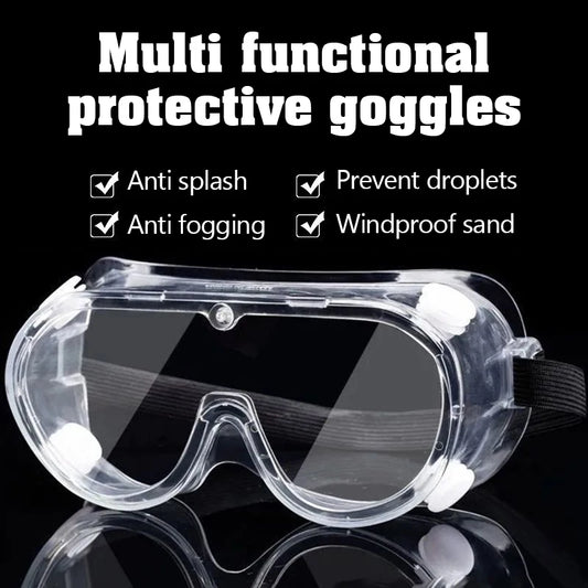 Protective Glasses Anti-splash Anti-wind Sand-dust Anti-fog Goggles Myopia Can Wear Water Festival Labor Protective Eye Mask