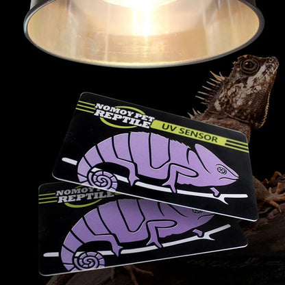 UV testing paper tester, pet supplies, turtle UV testing tool, reptile UVB light bulb testing card