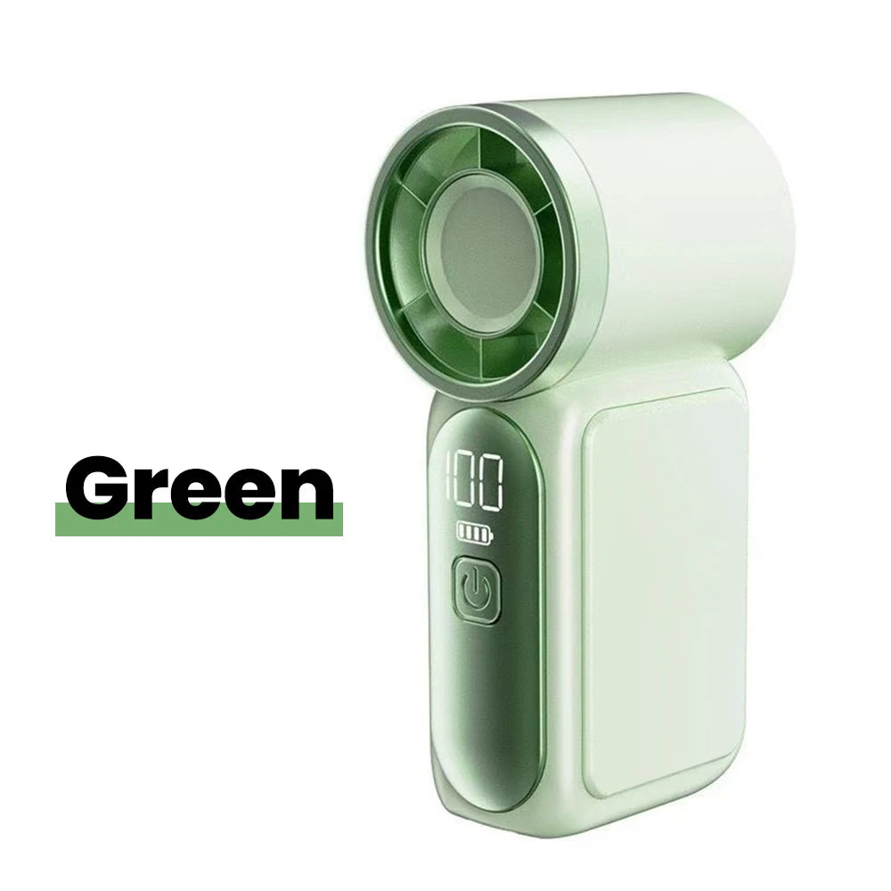 Mini Fan Handheld Portable Outdoor Small Fan 5-speed Adjust Ultra Mini Fan Type-C Rechargeable Home Office Summer Cooling Fans