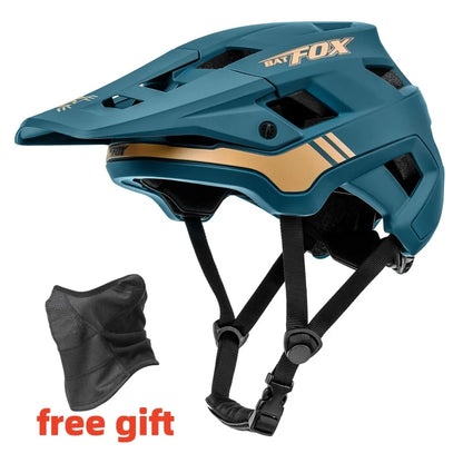 BATFOX bicycle helmet mtb casco fox mountain cycling helmet men Ultralight integral road bike bat fox helmets casco bicicleta