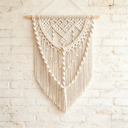 Home Homestay Wall Decor Tapestry Bohemian Woven Structure Room Background Carpet Indoor Daily Arrangement Storage Accessory