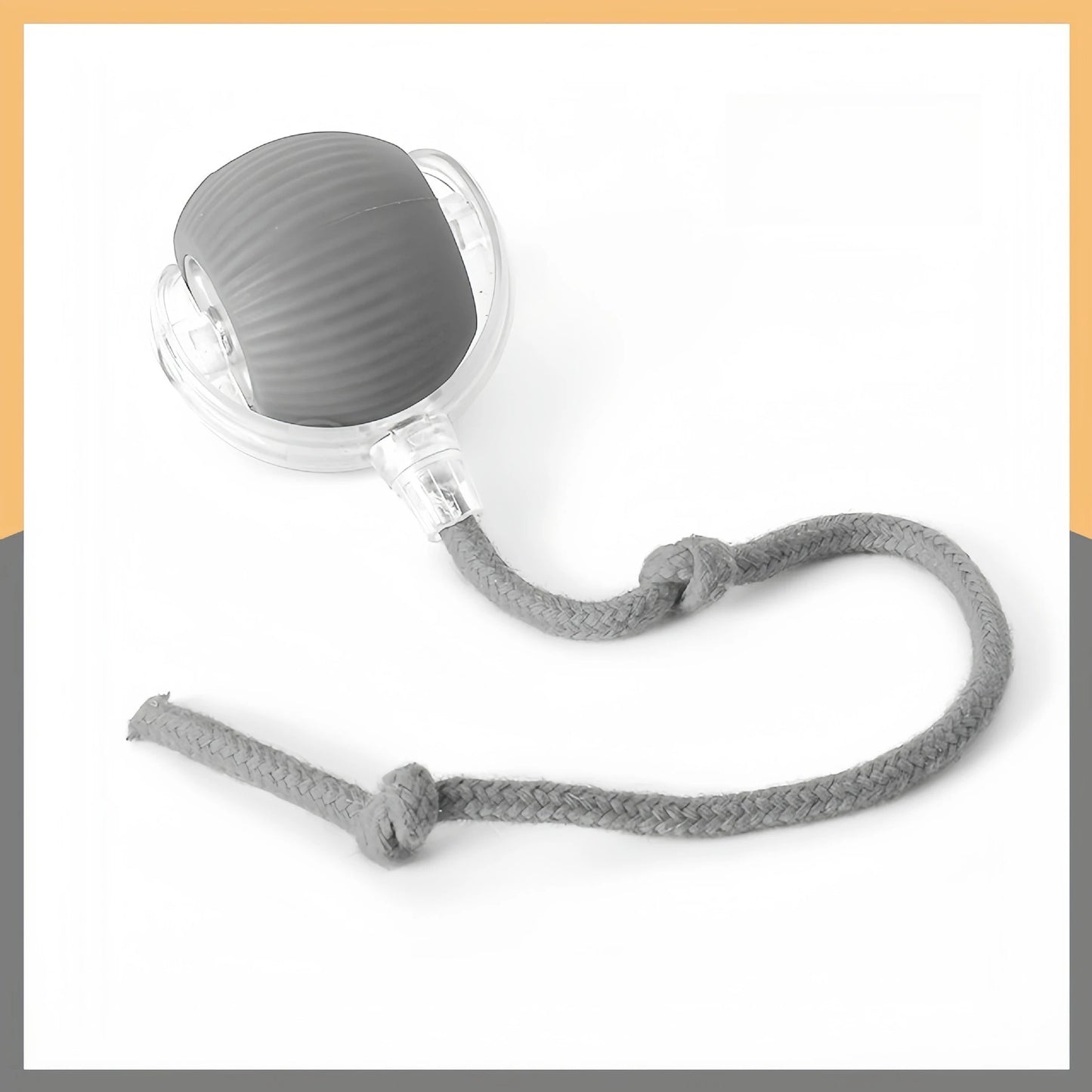 Durable Pet Toys for Dogs And Cats - Teaser Ball with Rope Jumping Ball Thud Toy for Self-Entertainment Pet Supplies