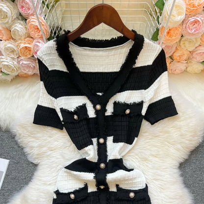 YuooMuoo Brand Fashion V-neck Women Knit Long Dress 2025 New Elegant Office Lady Wrap Hips Split Bodcyon Sweater Dress Vestidos