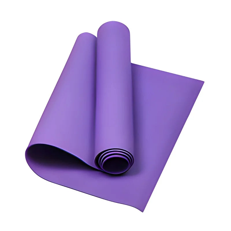 4MM Thick EVA Non-slip Yoga Mat Portable Sports Fitness Mat Home Gym Exercise Pilates Gymnastics Workout Blanket