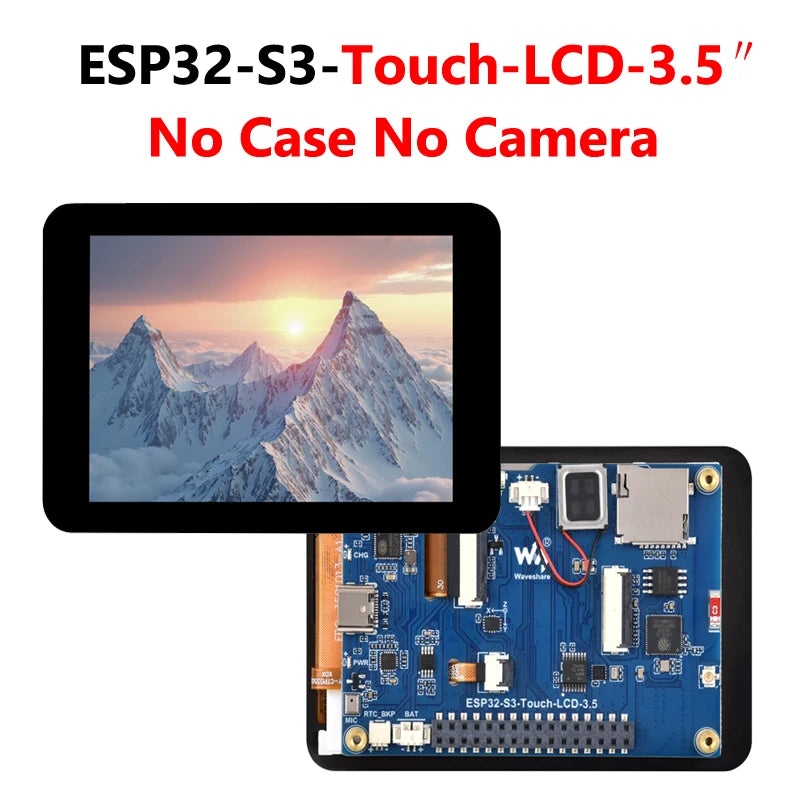 DeepSeek AI Voice Chat Robot BOX ESP32-S3 Development Board 3.5 inch LCD N16R8 Touchscreen Display 6-Axis /Camera/SD For XiaoZhi
