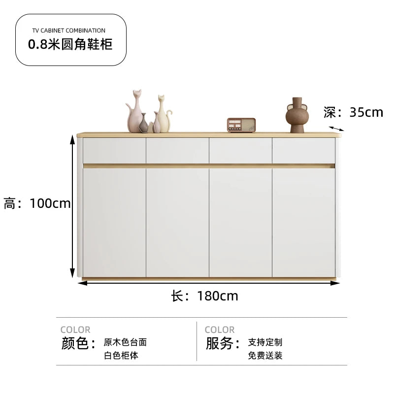 Entryway Organizer Shoe Rack Storage White Organised Living Room Cabinets Space Saving Articulos Para El Hogar Home Furniture