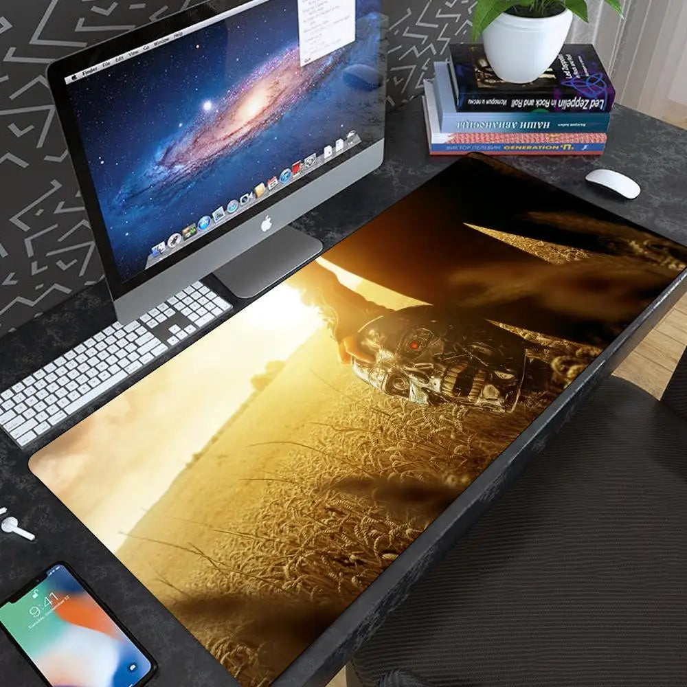 Terminator Genisys Mouse Pad High Quality Natural Rubber Mouse Pad The Most Professional Washable Laptop Mouse Pad