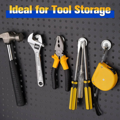 A16-32mm Multipurpose Strong Magnets with Countersunk Hole- for Fridge,Tool Organizer,Whiteboard,Kitchen Snack Storage,Garage