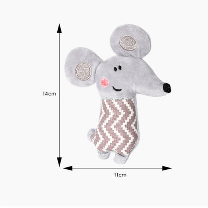 Cat teasing toys, plush toys for cats to relieve boredom, toys for cats to grind their teeth, pet supplies