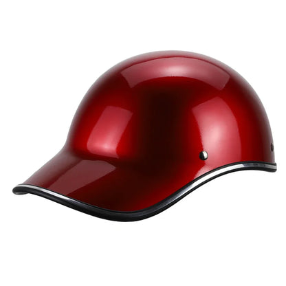 Motorcycle Half Helmet Baseball Cap Style Women Helmet Adult Electric Bicycle Helmets Bike Men Classic Scooter Mountain Light