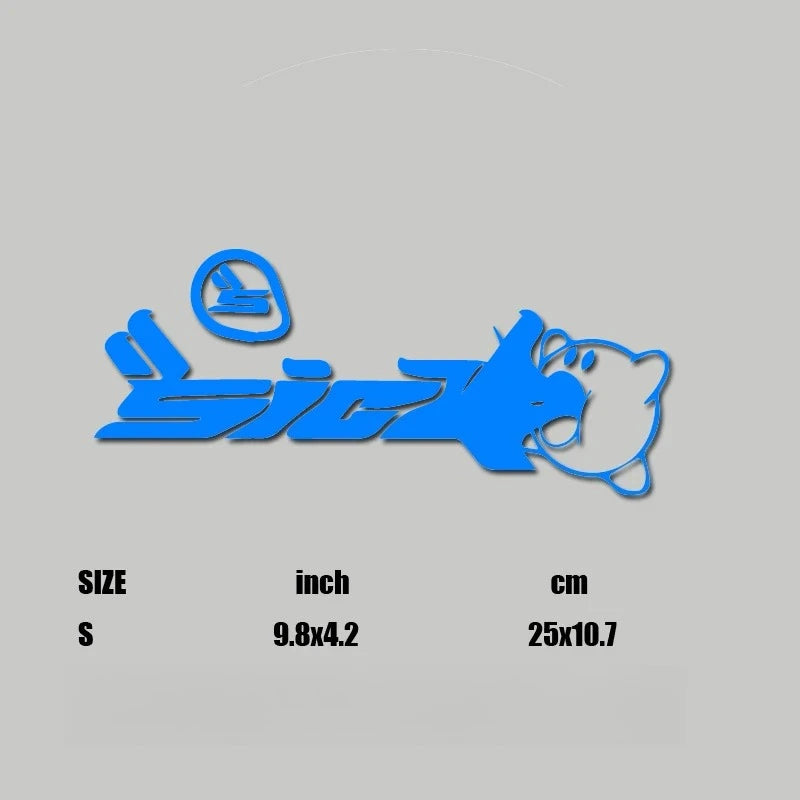 Cartoon Stickers, Car Stickers, Vinyl Decals - For Cars, Trucks, Walls, Laptops, Windows, Motorcycles