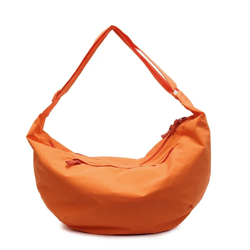 Simple Casual Solid Large Capacity Crossbody Bags for Women 2026 High Quality Fashionable Portable Fresh Versatile Shoulder Bags