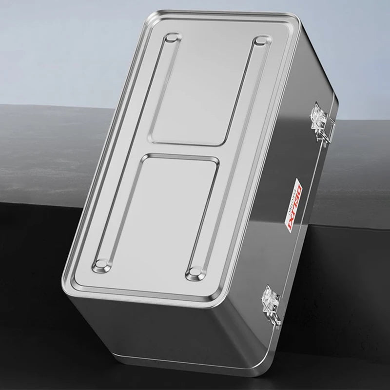 Multifunctional Tool Case Stainless Steel Electronic Toolbox Organization of Tools Suitcase Portable Waterproof Large Hard Case