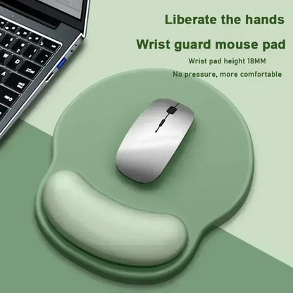 Gradient color mouse pad comfortable wrist rest non-slip mouse pad soft mouse pad wrist rest computer desktop silicone mouse pad