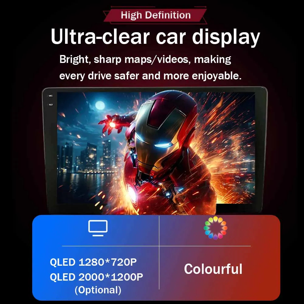 GPS Navigation Android 15 For Honda Edix FRV 2004-2009 BT Carplay Car Radio Multimedia  Head Unit WIFI Video Player 4G DSP Audio