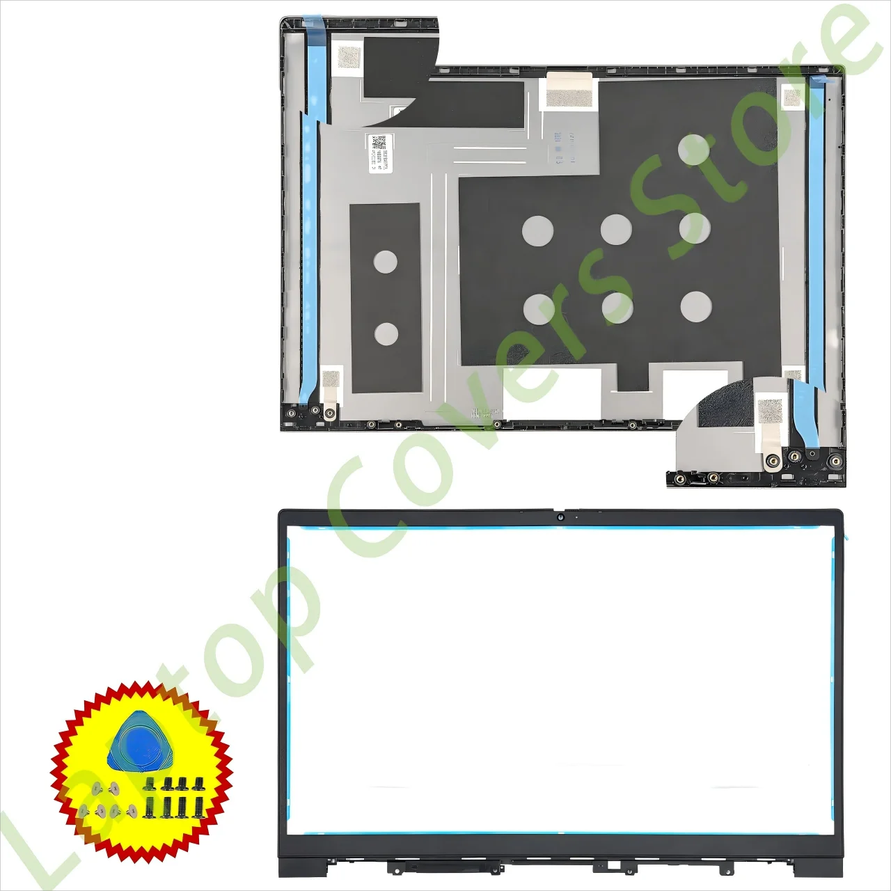 New Lid For ThinkBook 15 G2 ITL 15 G2 ARE LCD Back Cover 5CB1B34808 Front Bezel 5CB1B34809 Hinges Hingcover Replace