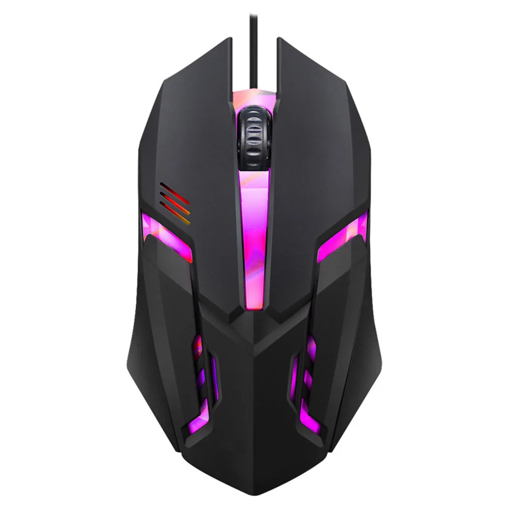 USB Wired Gaming Mouse 5000 DPI 3 Buttons Silent Mause Backlit Professional Gamer Mice Ergonomic Computer Mouse For PC Laptop
