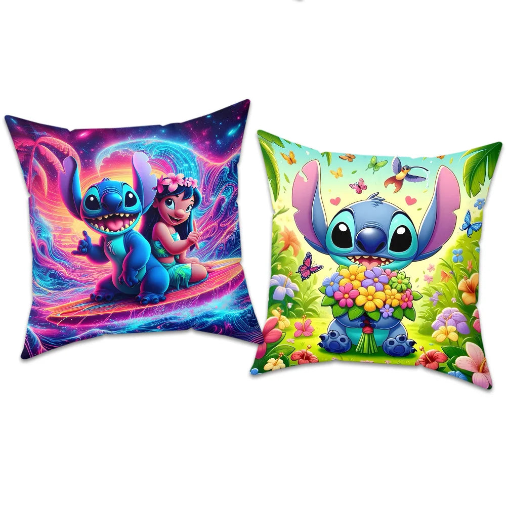 Cushion Covers for Living Room Cushions Cover S-sti-Tchs Decorative Pillowcase Home Decor Items Interior Decoration Pillow Cases