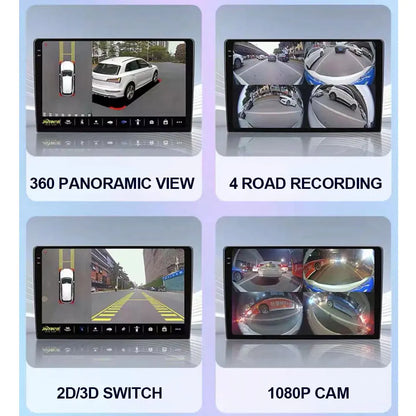 13 inch Android 15 Carplay Auto Car Radio For Ford Transit Custom 2013-2018 Multimedia Video Player Navigation Stereo GPS Audio