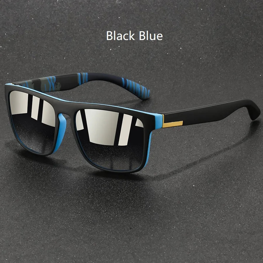 Fashion Vintage Square Sunglasses Men Women Fishing Driving Man Luxury Brand Designer Sun Glasses Anti-Glare Retro Eyewear