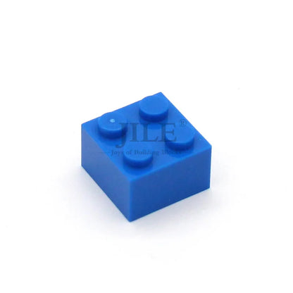 50pcs MOC Building Blocks Brick 2x2 3003 DIY Enlighten Creative Basics Classic Sets Compatible with Assembles Particles Toys