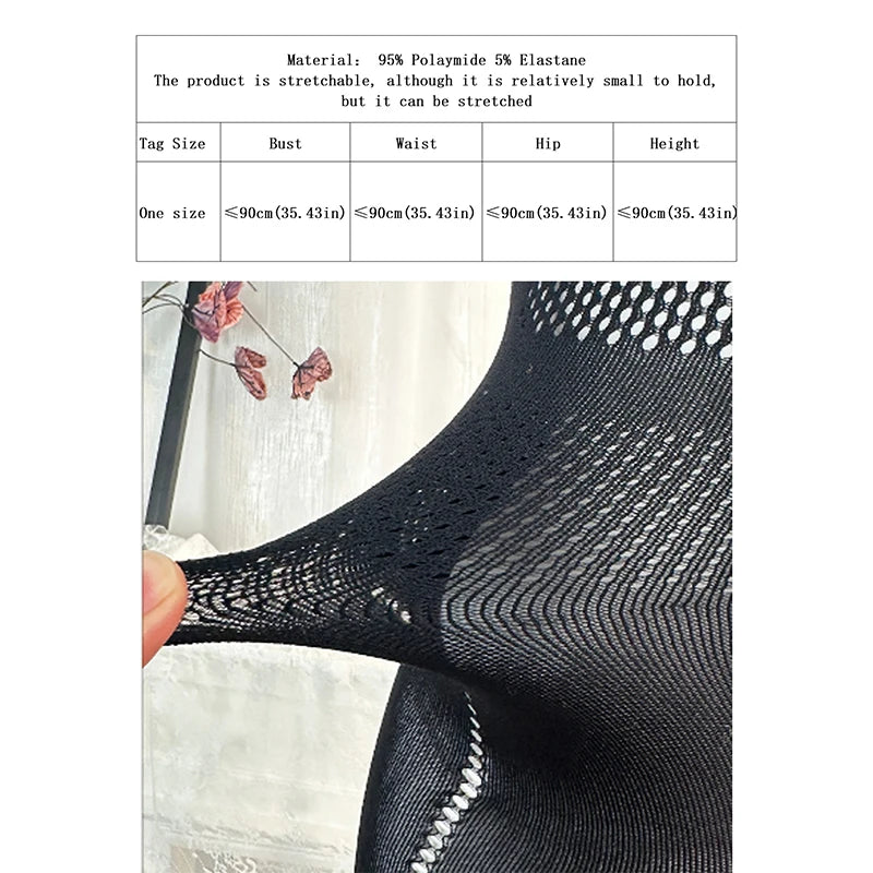 Sexy Cover Up Hollow Out Fishnet Dress without Bikini Summer Holiday DS134