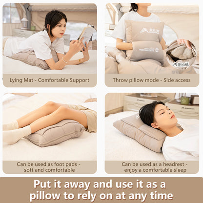 BISINNA Camping Sleeping Bag Portable Pillow Blanket Quilt for Outdoor Traveling Pinic Hiking
