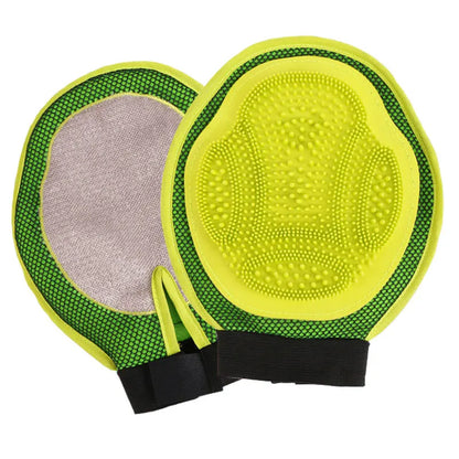 Pet Grooming Massage Gloves for Cats And Dogs Silicone Dog Bath Cleaning Brush Soft Grooming Tools for Animal Care