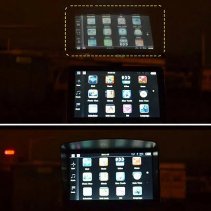 GPS Navigation Visor For Car Navigation Visor Sunshade GPS Glare Reducing Visor Sunshade For 5 Inch GPS Accessories Navigation