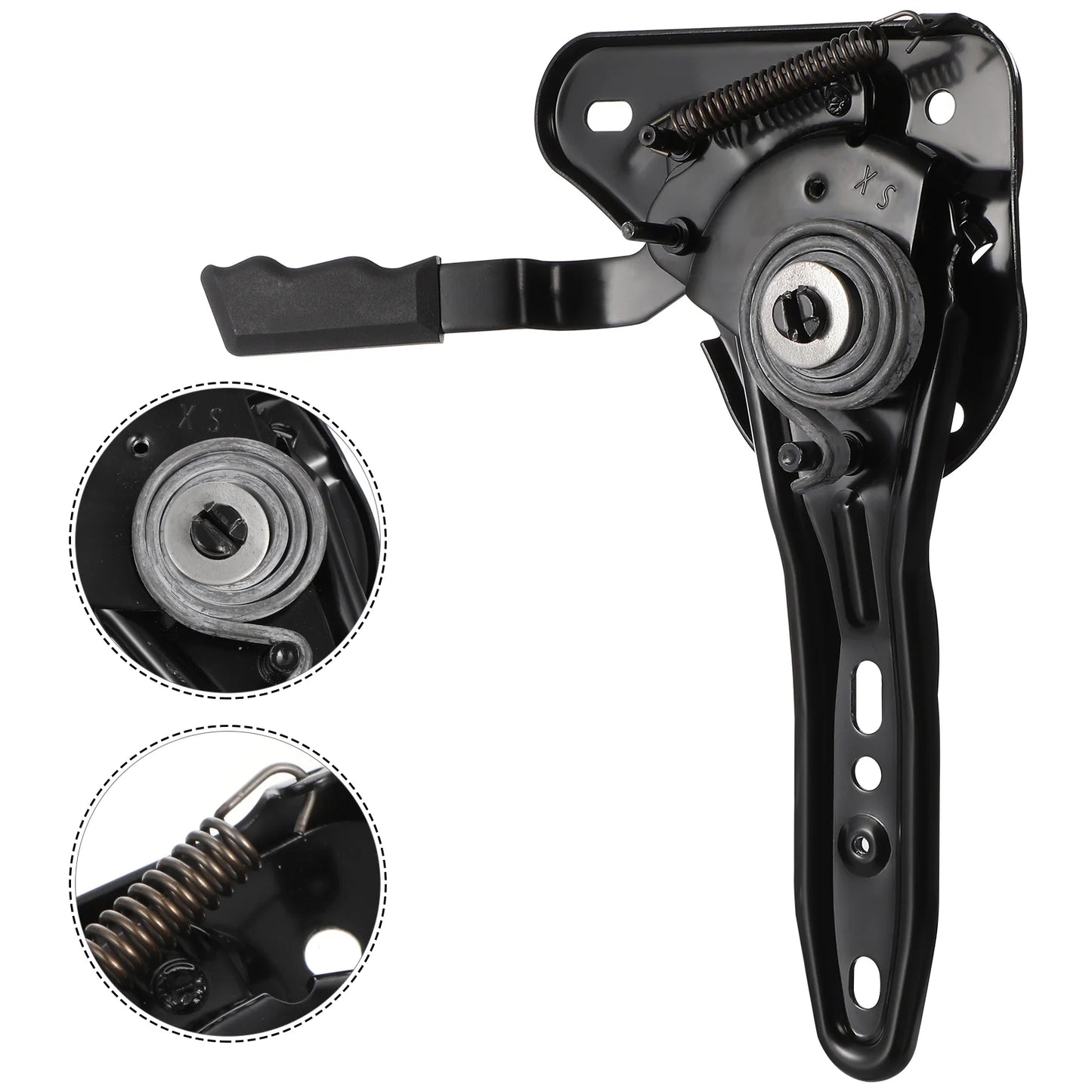 White Carseat Chair White Carseat Gaming Chair Tuner White Carseat Tool Chair Accessory Backrest Tilt adjustment mechanism