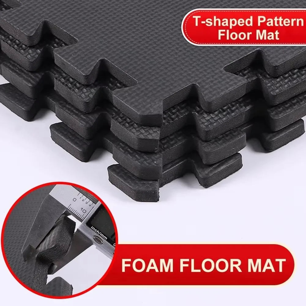 Easy Clean EVA Foam Play Mat Interlocking Puzzle Tile Yoga Mats Soft Protective Surface Exercise Mat for Tatami Home Floor