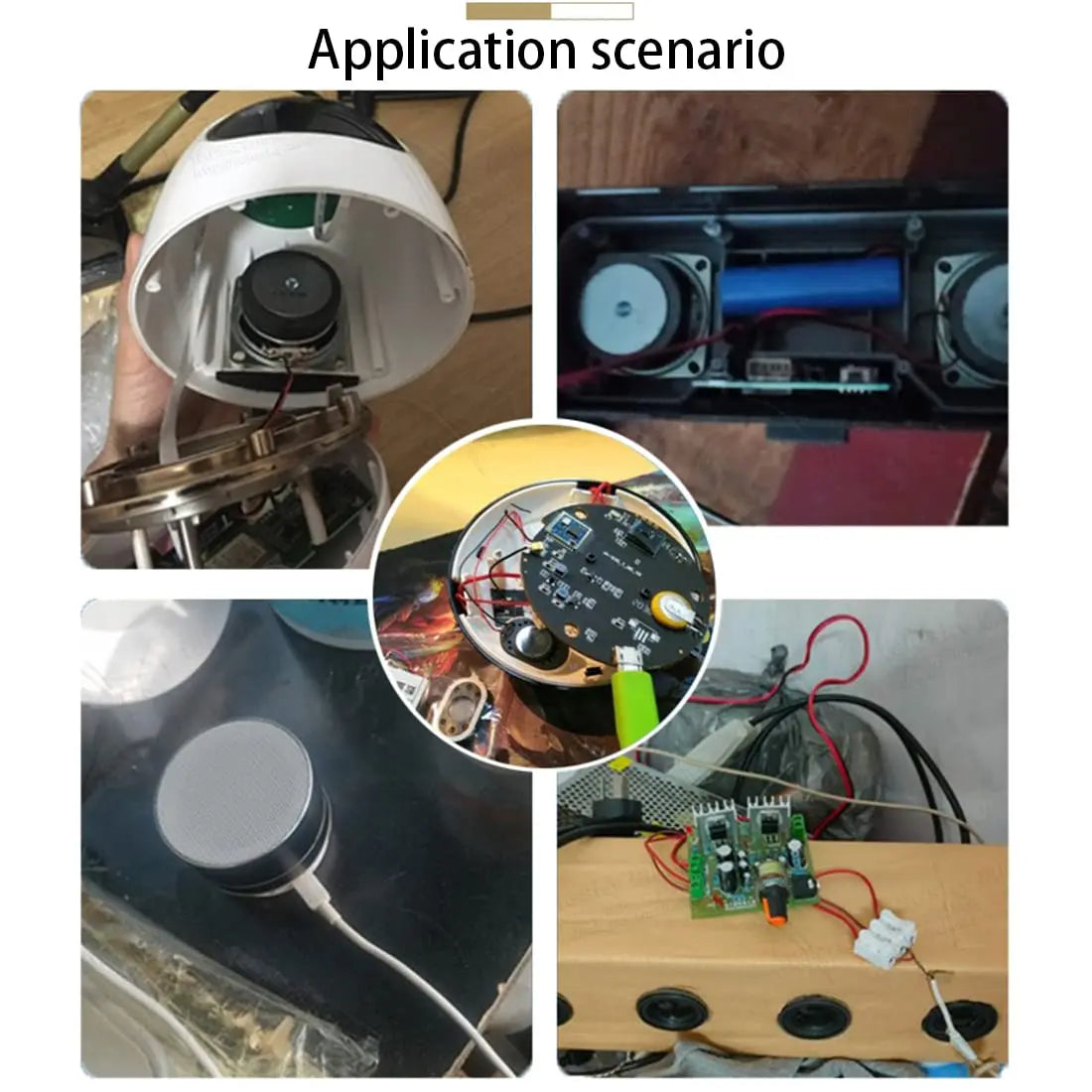 2PCS 2" 4Ohm 3W DIY Small Full Range Audio Speaker Stereo Woofer Loudspeaker for Arduino and DIY Speaker