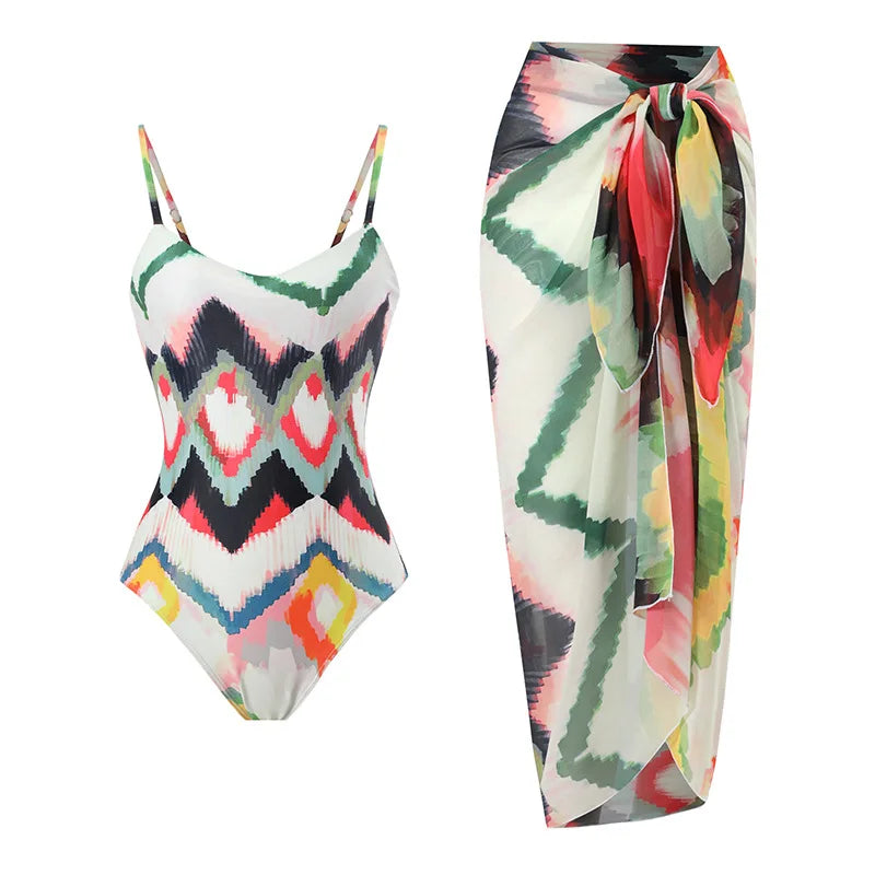2023 New Arrival Push Up Women Bikini Set Floral Printed Ruffle Bikinis Strappy Bandage Swimwear Brazilian Biquini Bathing Suit