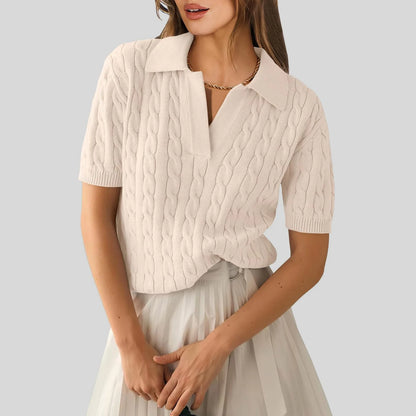 Vest Sweater Womens Short Sleeve Sweaters Tops V Neck Knit Casual Soft Pullover Shirts 2024 Summer Maternity Sweater Vest