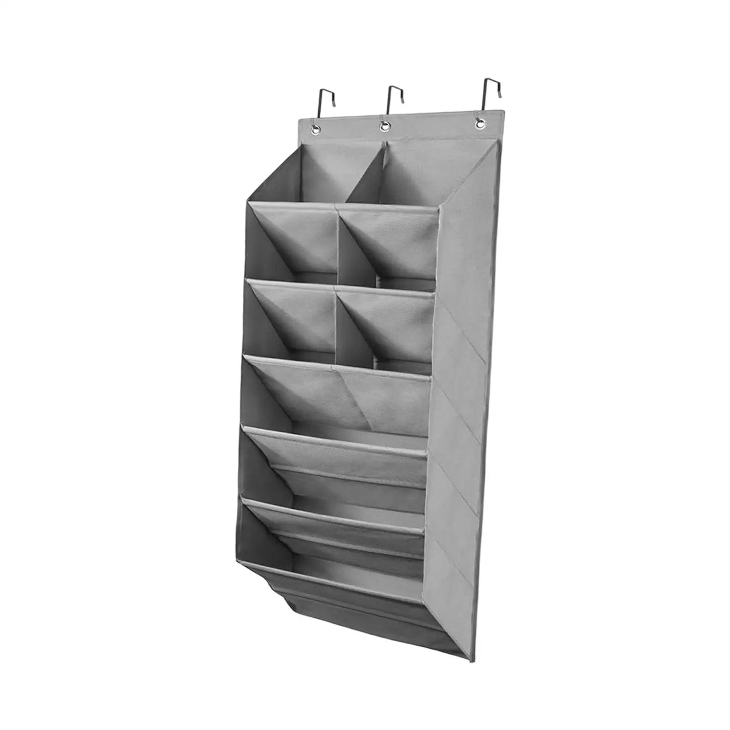 Hanging Shoe Organizer with 3 Hooks for Men Women Kids Shoe Rack for Door Shoe Organizer for Towels Clothing Bags Baby Items