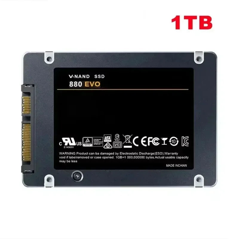 Lenovo 880 EVO Internal SSD 2TB 4TB Solid State Drive SATA 3.0 MLC 2.5 Inch for Laptop Desktop PC PS4 PS5 - New Hard Disk