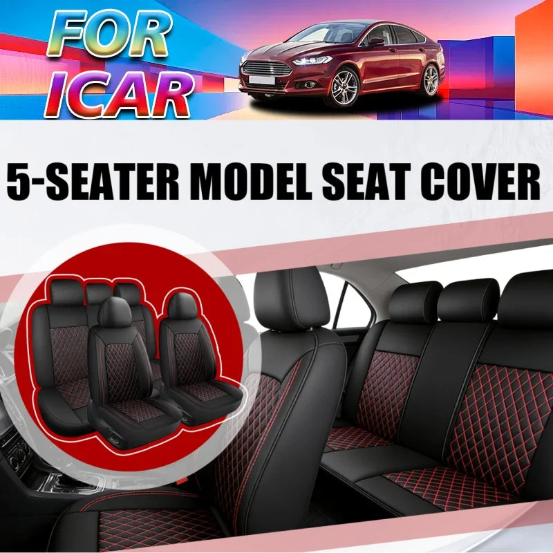 5-seater car seat covers For iCAR Fully enclosed protective seat, suitable for all seasons, durable and easy to clean
