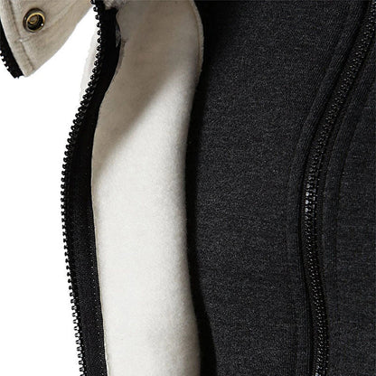 2025 Japanese Anime Jacket Spring And Autumn Man's Stand-Up Collar Hoodies Attack on Titan Logo Print Sports Comfortable Coat