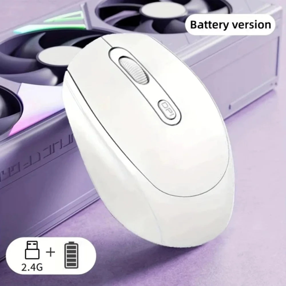Wireless Mouse, 2.4G Ergonomic Optical Mouse, Computer Mouse for Laptop, PC,Chromebook,Notebook,Battery Small Cordless Mice