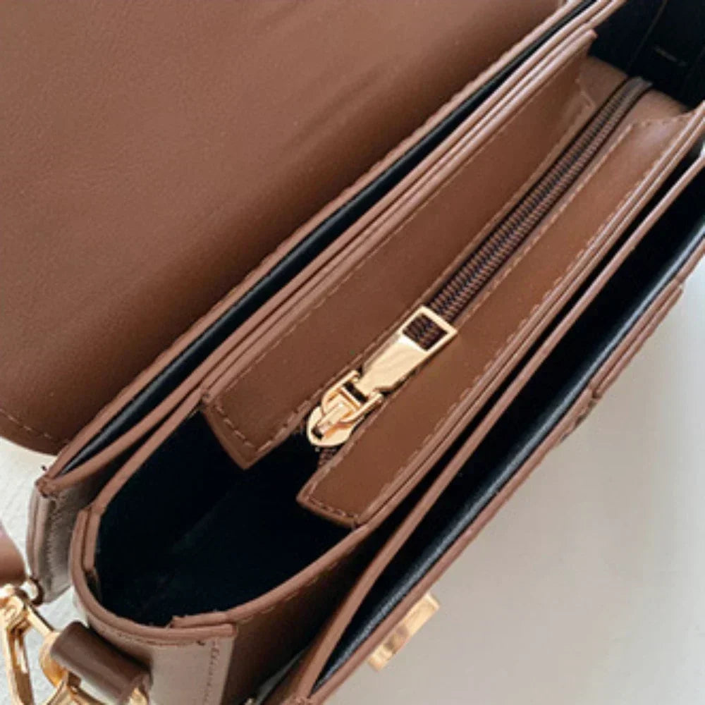 Pu Leather Shoulder Bag for Women Handbag  Fashion Crossbody Bags Vintage Underarm Bag Square Satchel Сумка Женская 2026 Тренд